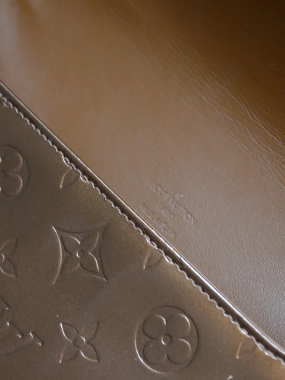 Louis Vuitton Vernis Thompson Street Bronze